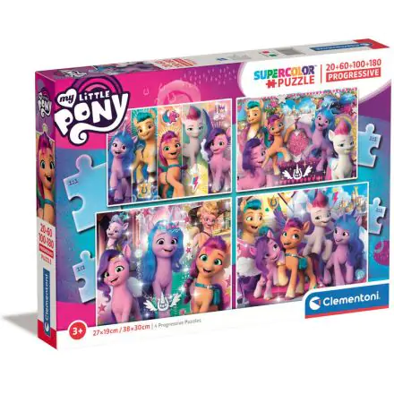 My Little Pony puzzle 20+60+100+180db-os termékfotó