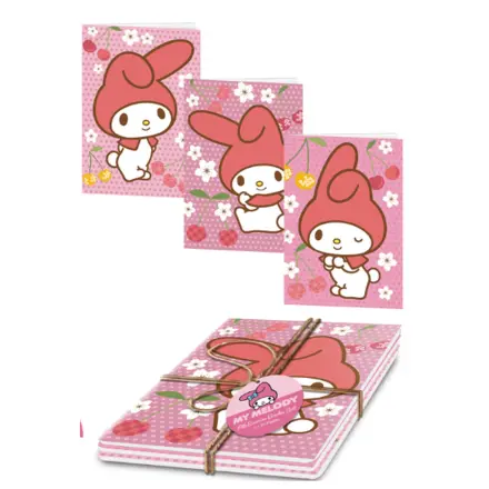 My Melody 3 db-os füzetcsomag  termékfotó