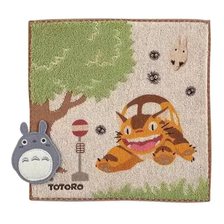 My Neighbor Totoro Bus Stop Mini törölköző 25 x 25 cm termékfotó