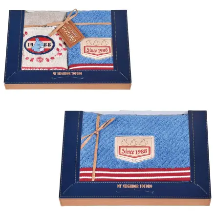 My Neighbor Totoro Denim stitching 3 db-os törölköző csomag termékfotó