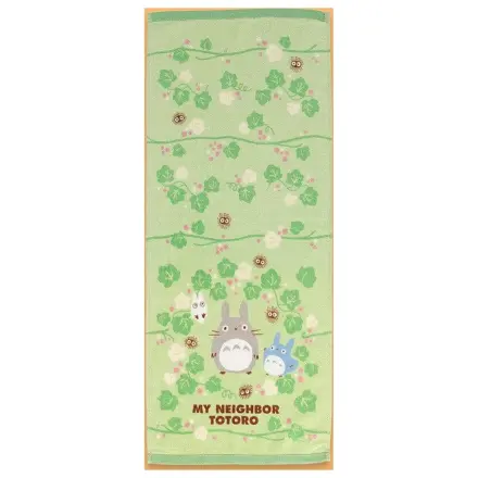 My Neighbor Totoro Natsu Totoro Green Leaf törölköző 34 x 80 cm termékfotó