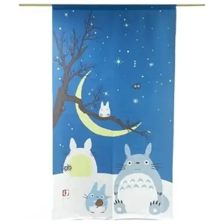 My Neighbor Totoro Noren Totoro and snowman függöny  termékfotó