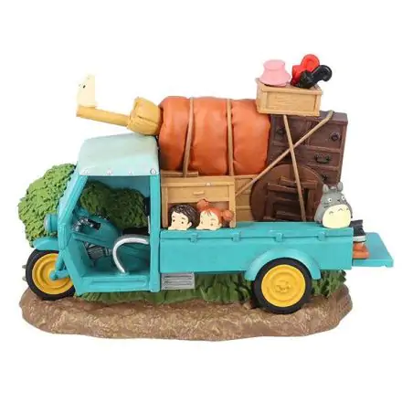 My Neighbor Totoro Three-wheeler Diorama & calendar szobor figura 16 cm termékfotó