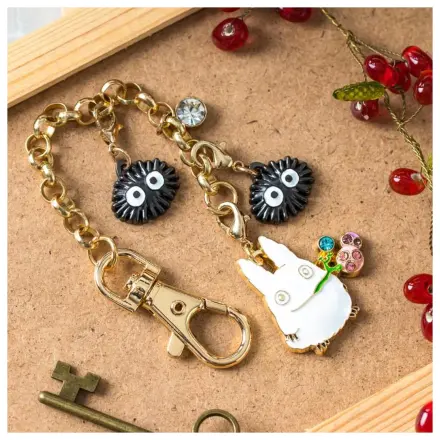 My Neighbor Totoro White Totoro & Fruits Chainette charm termékfotó