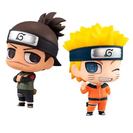 Naruto Chimimega Buddy Series Umino Iruka & Uzumaki 2db-os figura csomag 7cm termékfotó