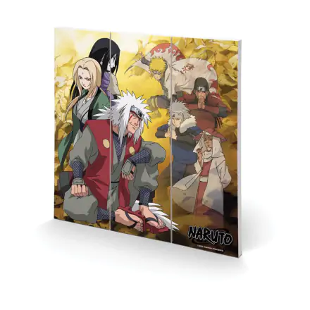 Naruto Fallen Leaves And Fallen Comrades fa fali dekoráció termékfotó