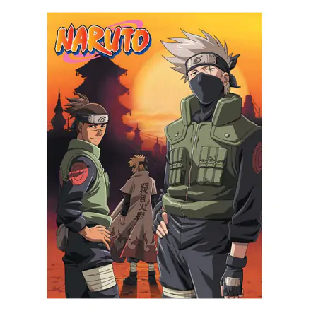 Naruto Kakashi x Iruka x Minato vászonnyomat 30 x 40cm termékfotó