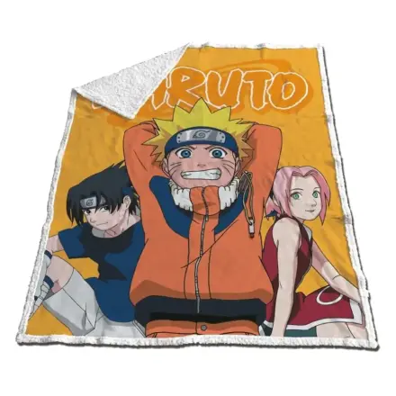 NARUTO Naruto, Sasuke & Sakura Sherpa pléd takaró 120x150cm termékfotó