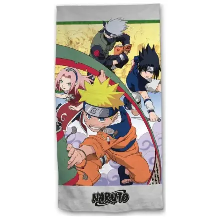 Naruto Naruto, Sasuke, Sakura & Kakashi strandtörölköző 90x170cm termékfotó