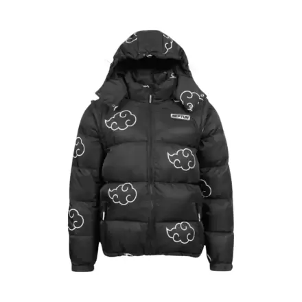 Naruto Puffer Jacket Akatsuki White termékfotója