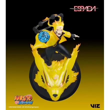 Naruto Shippuden 1/8 Naruto Uzumaki & Kurama PVC szobor figura 28 cm termékfotója