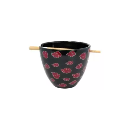 Naruto Shippuden Akatsuki Logo Ramen tál és evőpálcika 473 ml termékfotó