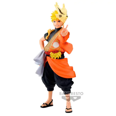 Naruto Shippuden Animation 20Th Anniversary Costume Naruto Uzumaki figura 16cm termékfotó