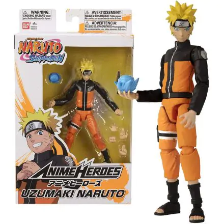 Naruto Shippuden Anime Heroes Naruto Uzamaki figura 15cm termékfotó