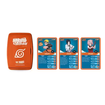 Naruto Shippuden Collectible Card Game Top Trumps Quiz Anime Collectible *German Version* termékfotója