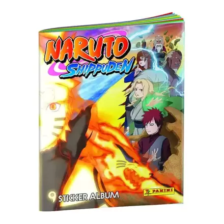 Naruto Shippuden Collection német nyelvű matrica album termékfotója