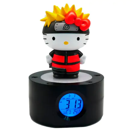 Naruto Shippuden Hello Kitty ébresztőóra figurával 17cm termékfotó