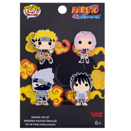 Funko Pop Naruto Shippuden kitűző csomag termékfotó