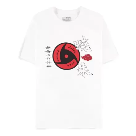 Naruto Shippuden Akatsuki Symbols White póló termékfotó