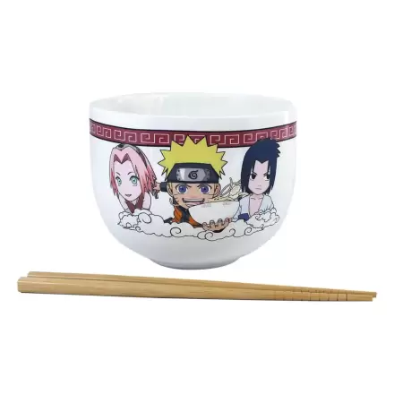 Naruto Shippuden Team Seven Ramen tál és evőpálcika 414 ml termékfotója