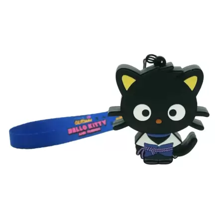 Naruto Shipudden x Hello Kitty Chococat Sasuke PVC kulcstartó termékfotója