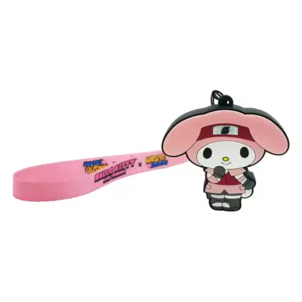 Naruto Shipudden x Hello Kitty My Melody Sakura PVC kulcstartó termékfotója