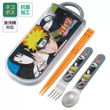 Naruto Team 7 evőpálcika, kanál és villa csomag termékfotó