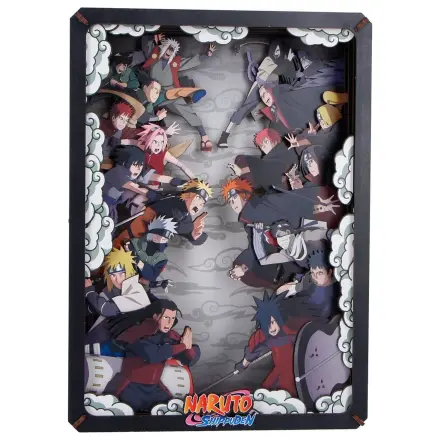 Naruto Theatre Combat (Large) fa modell készlet 26 cm termékfotó