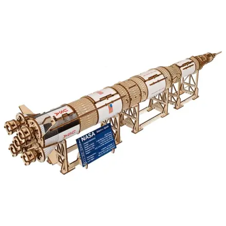 NASA 3D fa puzzle Saturn V termékfotó