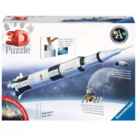 NASA Apollo Saturn V Rocket 3D Puzzle (504 darab) termékfotó