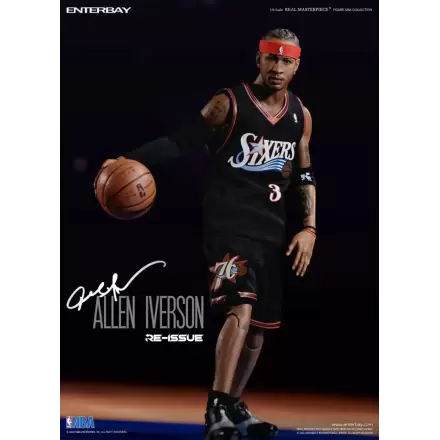 NBA Collection Real Masterpiece 1/6 Allen Iverson Limited Retro Edition akciófigura 30 cm termékfotója