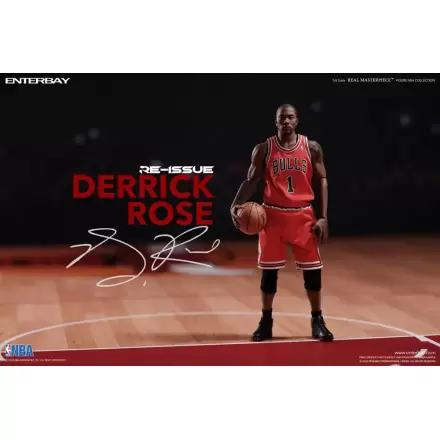 NBA Collection Real Masterpiece 1/6 Derrick Rose Limited Retro Edition akciófigura 30 cm termékfotója