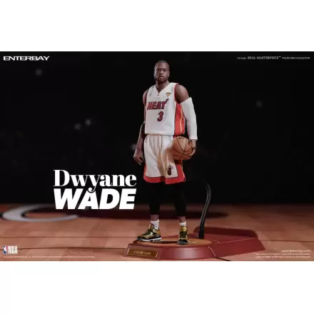 NBA Collection Real Masterpiece 1/6 Dwyane Wade akciófigura 30 cm termékfotója