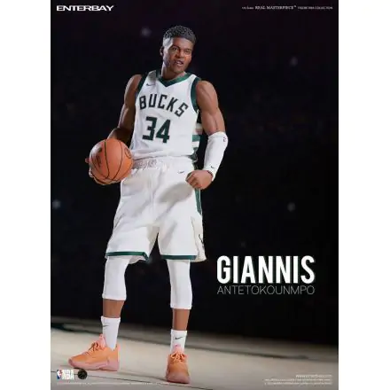 NBA Collection Real Masterpiece 1/6 Giannis Antetokounmpo akciófigura 33 cm termékfotó