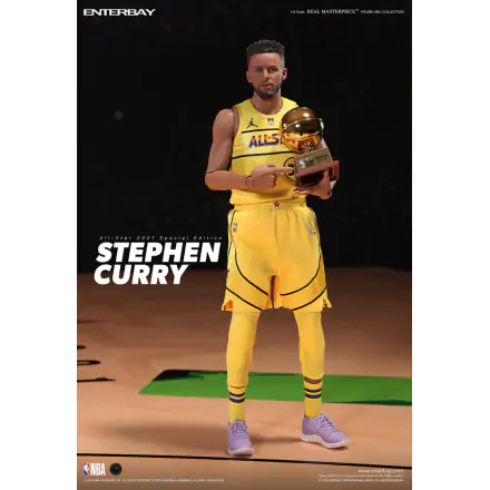 NBA Collection Real Masterpiece 1/6 Stephen Curry All Star 2021 Special Edition akciófigura 30 cm termékfotója