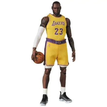 NBA MAF EX LeBron James (LA Lakers) akciófigura 18 cm termékfotó