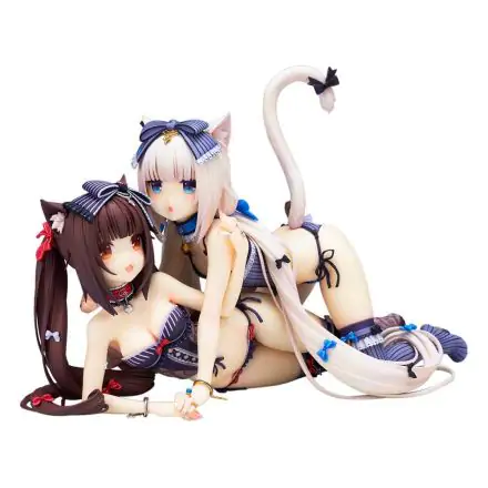 Nekopara1/6 Chocola & Vanilla PVC szobor figurák termékfotó
