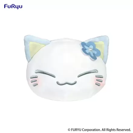 Nemuneko Cat Blue plüss figura 18 cm termékfotója