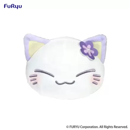 Nemuneko Cat Purple plüss figura 18 cm termékfotója