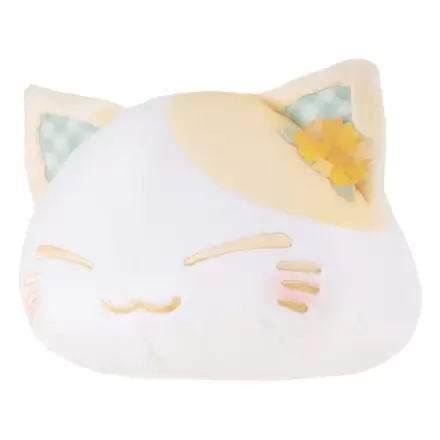 Nemuneko Cat Rape Flower Pattern Ear Decoration Yellow Color Ver. plüss figura 30 cm termékfotó