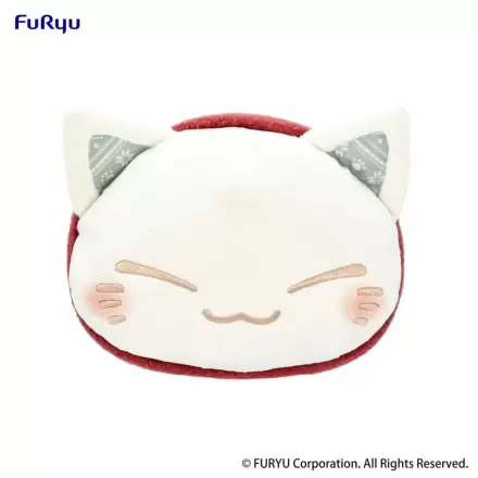 Nemuneko Cat Red Scarf Ver. plüss figura 30 cm termékfotója