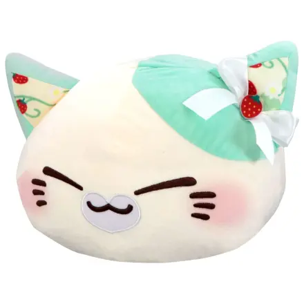 Nemuneko Cat Sweet Big Mint Green plüss figura 35 cm termékfotó