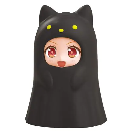 Nendoroid More Kigurumi Face Parts Case for Nendoroid Figures Ghost Cat Black 10 cm termékfotó