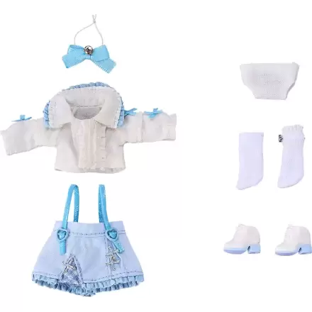 Nendoroid Outfit Set: Suspender Skirt Set (White & Blue) kiegészítő Nendoroid figurákhoz termékfotó