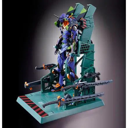 Neon Genesis Evangelion Diecast Metal Build EVA-01 Test Type figura 22cm termékfotó