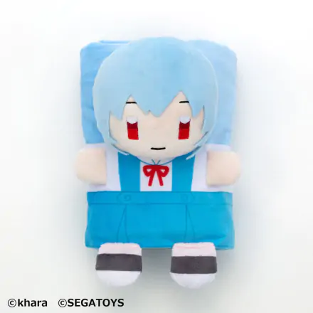 Neon Genesis Evangelion Roll-Up Rei Ayanami plüss figura 23 cm termékfotó