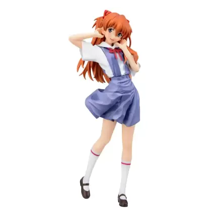 Neon Genesis Evangelion XStellar Asuka Uniform Ver. PVC szobor figura 21 cm termékfotó
