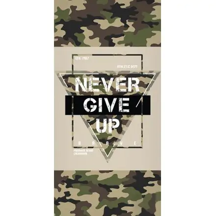 Never give up fürdőlepedő, strand törölköző 70*140cm termékfotó