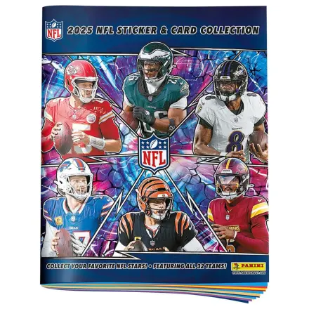 NFL 2025 Collection Album német nyelvű matricacsomag termékfotó