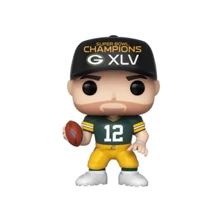 NFL POP! Sports Vinyl figura Aaron Rodgers (SB Champions XLV) 9 cm termékfotó